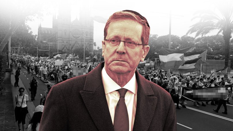 Israel President Isaac Herzog is due to arrive in Australia on Monday.