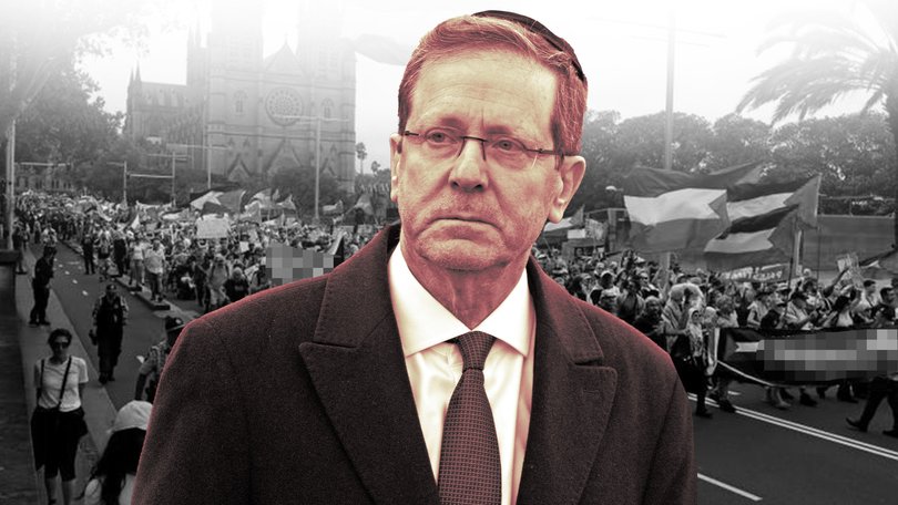 Israel President Isaac Herzog is due to arrive in Australia on Monday. 