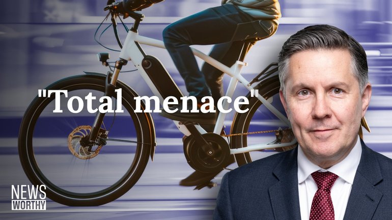 NEWS WORTHY: Health Minister says e-bikes a “total menace” & RBA pins inflation on Govt spending.
