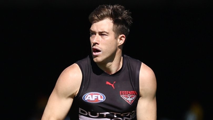 Zach Merrett has been praised for his efforts in Essendon’s pre-season after the failed trade.