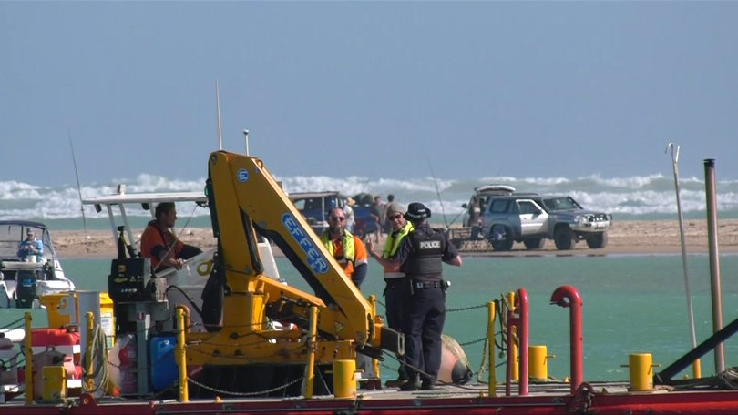 Emergency services are responding to the incident.