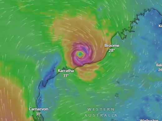 Tropical Cyclone Richard is strengthening off the WA Coast.