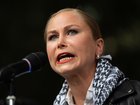 Grace Tame has led chants of ‘globalise the intifada’ at a pro-Palestine march in Sydney (file image).