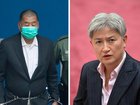 Penny Wong has condemned the 20-year-sentenced of Jimmy Lai.