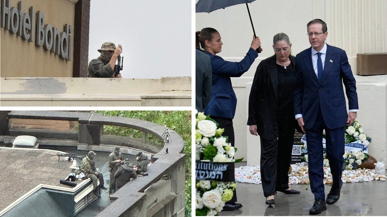 Extreme security on display as Israel's President visits Bondi.