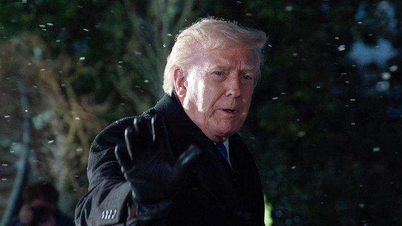 Donald Trump has lashed out at a US Olympic skier, labelling him "a real loser". (AP PHOTO)