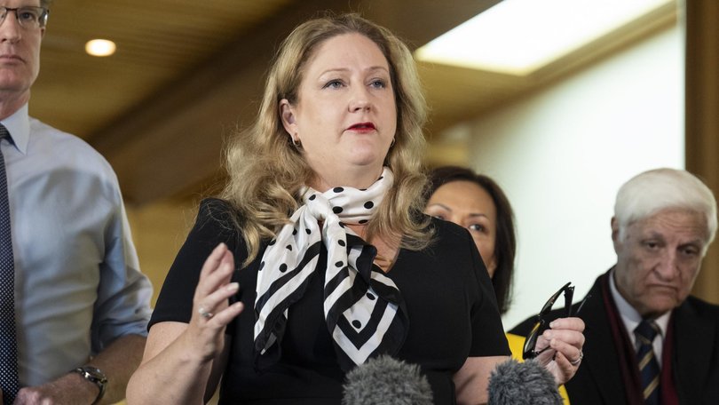Independent MP Rebekha Sharkie says the National, Aboriginal and Torres Strait Islander flags should be criminalised. Picture: NewsWire / Martin Ollman