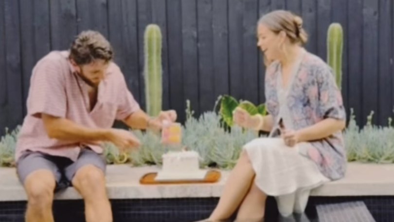 Marcus Bontempelli and wife Neila discover they are having a baby girl.