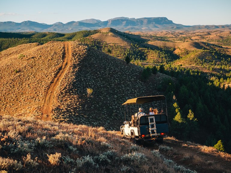 Simple luxury tucked inside a historic homestead.