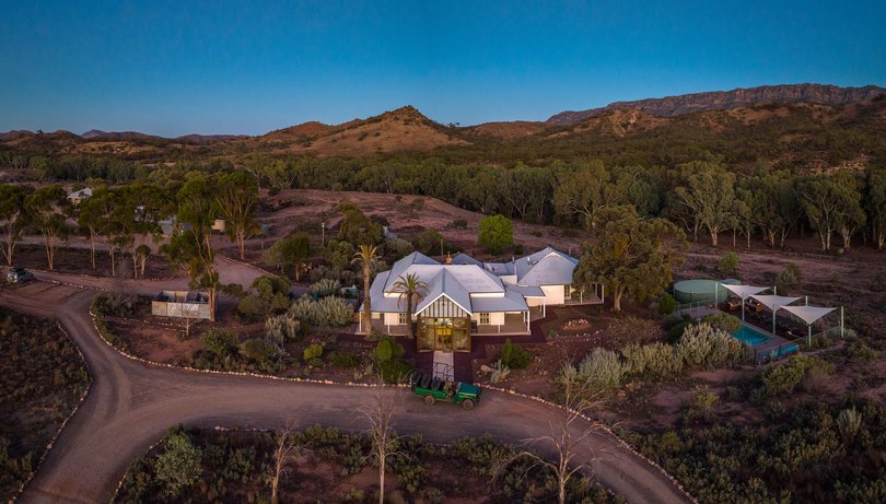 Five hours north of Adelaide and the landscape starts doing the talking — vineyards, wind farms and the kind of towns you could blink past.