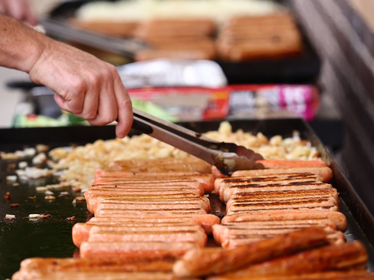 ANZ Bank’s cost cutting drive means staff will have to stump up $10 for a sausage sizzle and ice cream on Wednesday. 