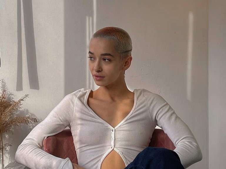 Aisha Rakaeva, 27, gave birth in an inflatable pool at her flat in Moscow, Russia, on 13 December last year. 