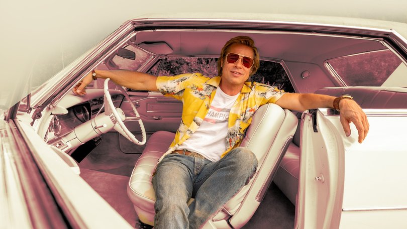 Brad Pitt in Once Upon a Time in Hollywood. 