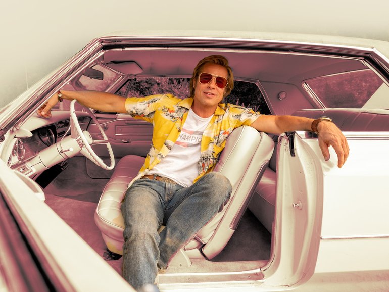 Brad Pitt in Once Upon a Time in Hollywood. 