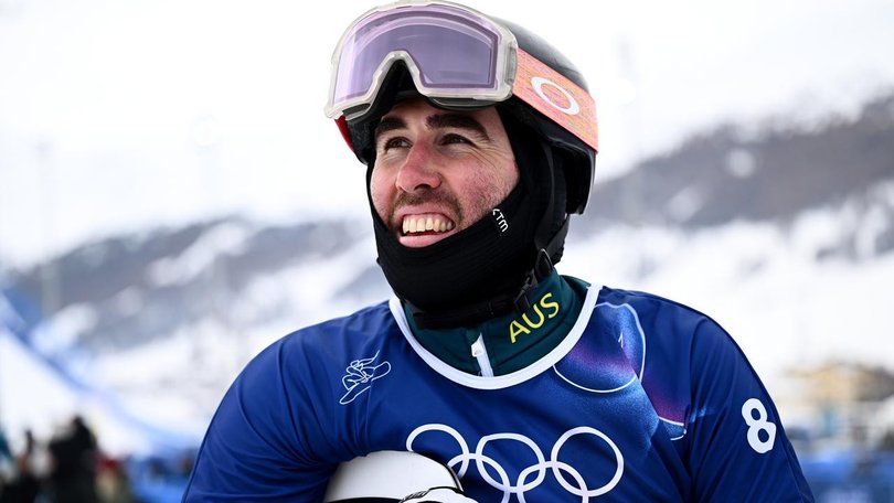 Snowboarder Cam Bolton has broken his neck in training at the Winter Olympics. (Dan Himbrechts/AAP PHOTOS)