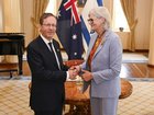 Governor General Sam Mostyn has welcomed Israeli President Isaac Herzog to Government House, her official residence in Canberra.