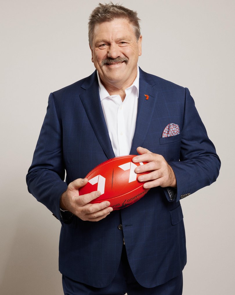 Channel 7 AFL commentator Brian Taylor. Picture: Channel 7