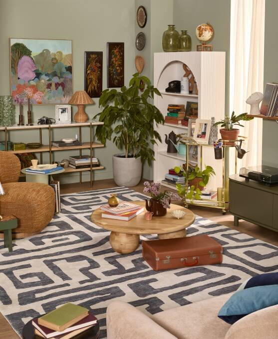 Eclectic Era reflects a change in how Australians are styling their homes. Pic: Temple & Webster.