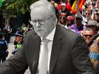The Prime Minister used his speech to discuss the Invasion Day rally bomb scare in Perth. 