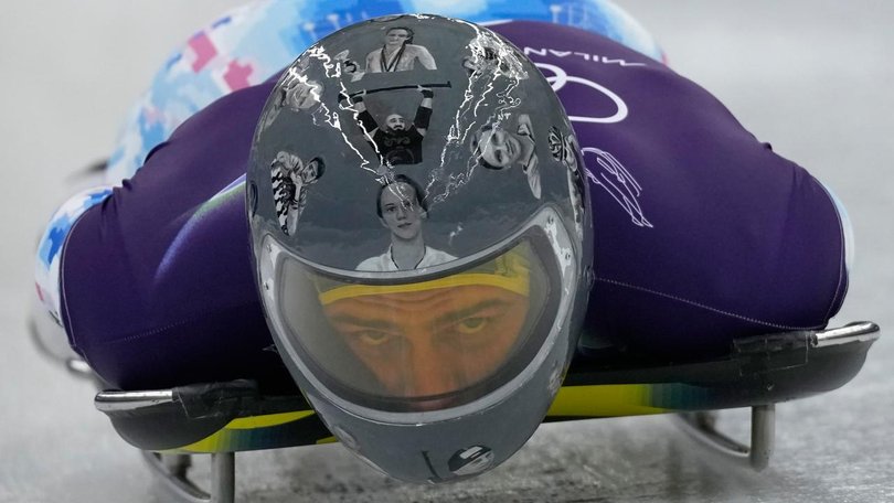 Heraskevych has been banned from the Olympics over this helmet.
