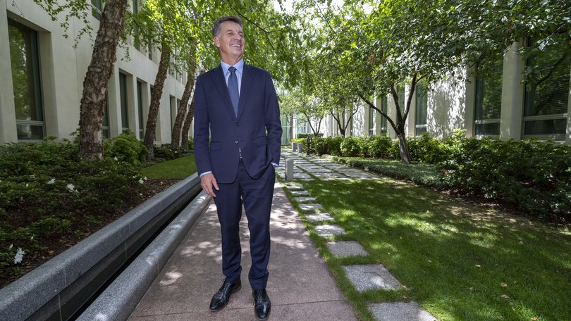 Angus Taylor outlined his policy priorities in his first speech since wresting leadership of the Liberal party from Sussan Ley. 