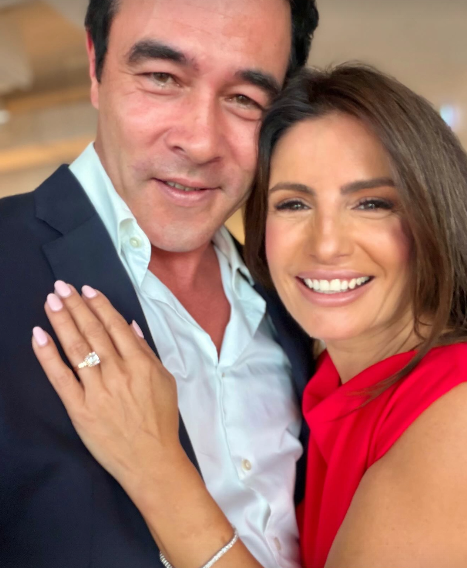 Home and Away stars Ada Nicodemou and James Stewart have announced their engagement.