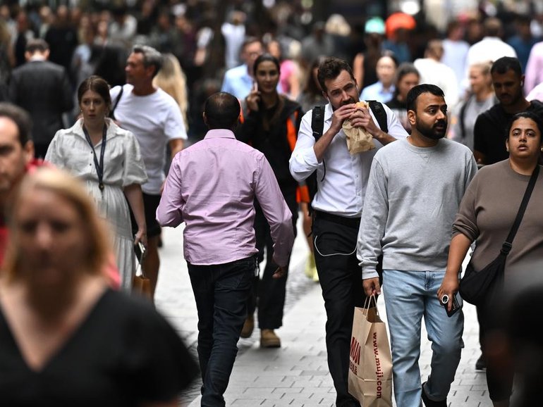 Wage data for the final quarter of 2025 is expected to reveal growth at 3.4 per cent year-on-year. (Dean Lewins/AAP PHOTOS)