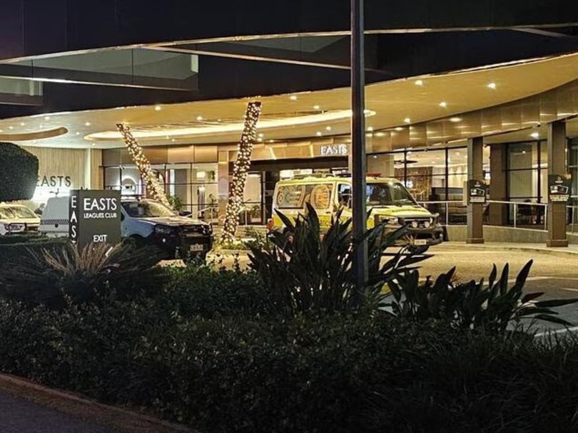 The incident unfolded on Thursday night. Picture: Supplied