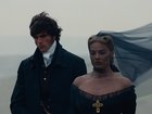 Jacob Elordi and Margot Robbie in “Wuthering Heights”.