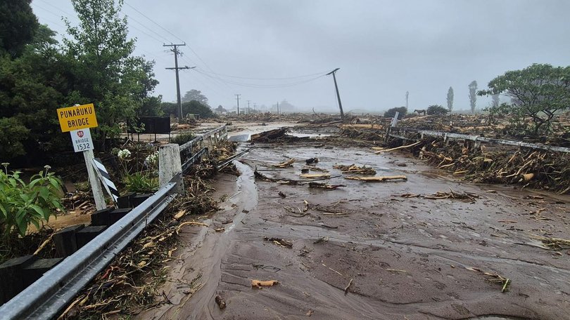 A low-pressure system east of NZ has battered parts of the North Island over several days (file).  (PR IMAGE PHOTO)