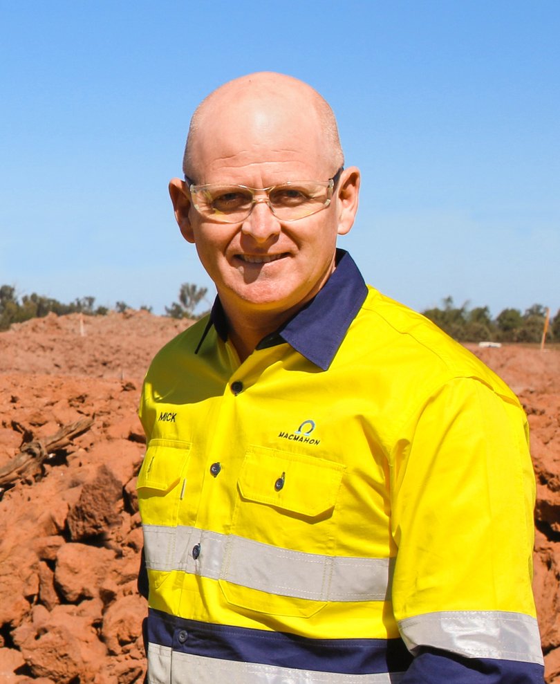 Macmahon chief executive Mick Finnegan