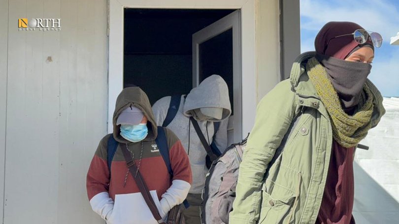 11 Australian ISIS-linked families leaving Roj Camp in northeastern Syria.