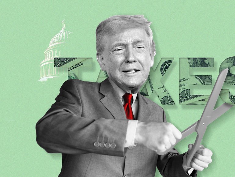 Trump is cutting taxes.