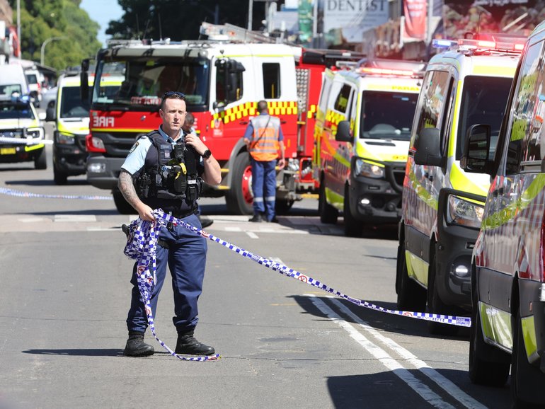 Multiple people have been stabbed in Merrylands.