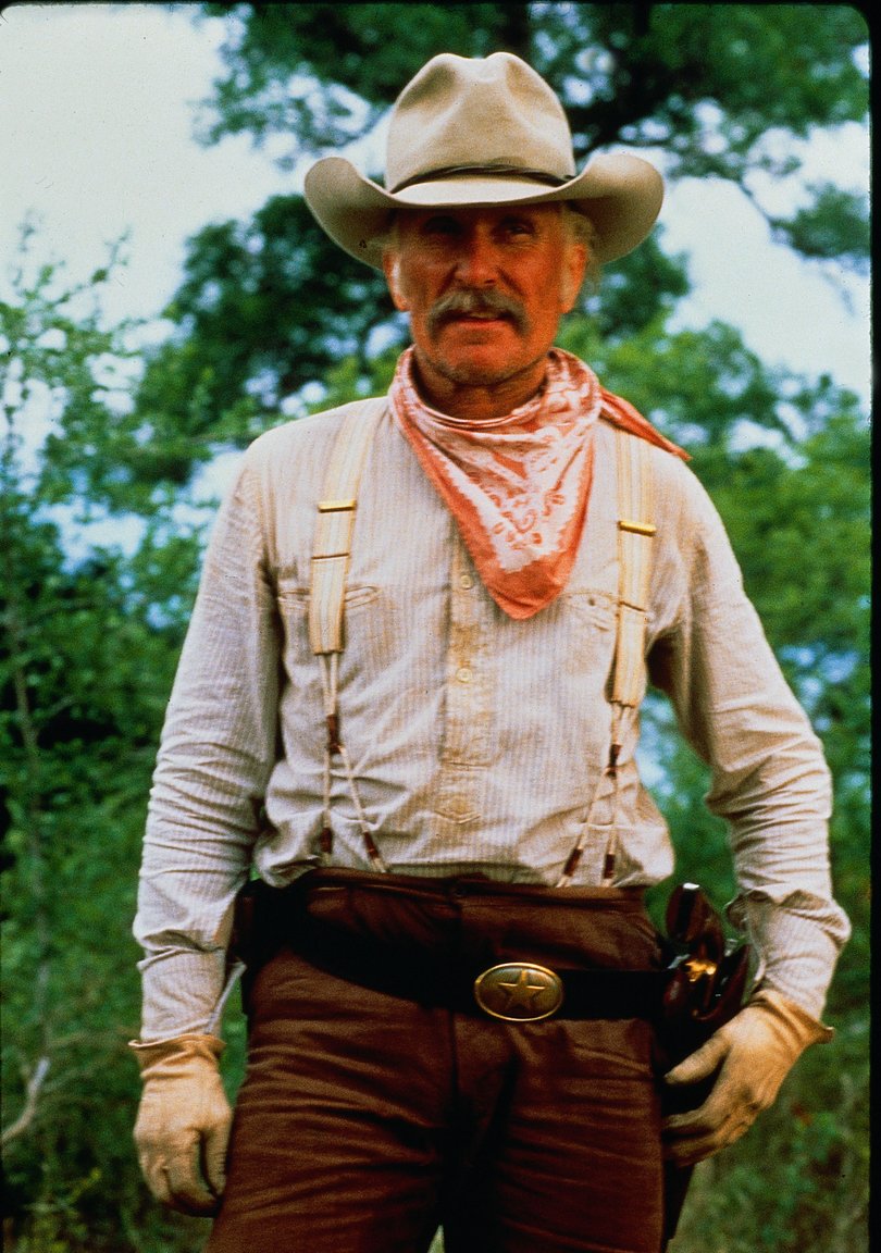 His definitive country role was Texas Ranger Gus McCrae in Lonesome Dove.
