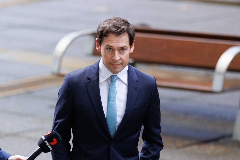 Journalist Nick McKenzie arrives for an appeal by Ben Roberts-Smith at Federal Court. Picture: NewsWire / Max Mason-Hubers