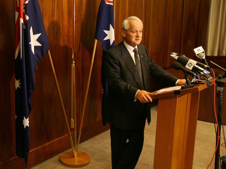 Former immigration minister Philip Ruddock has called on the Liberal Party to maintain a non-discriminatory policy after Angus Taylor hinted at bans on people from certain parts of the world.