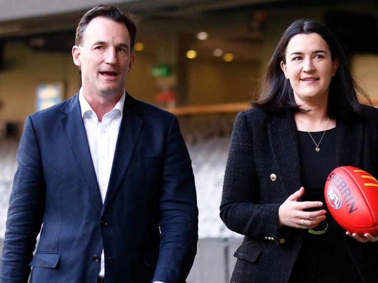 There has been a shake-up at AFL house and Laura Kane’s role has been split in half.