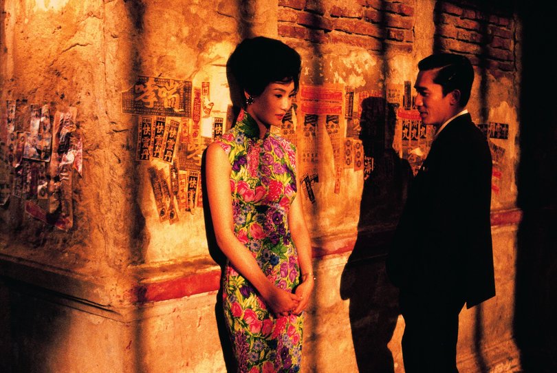 Maggie Cheung and Tony Leung in In the Mood for Love.