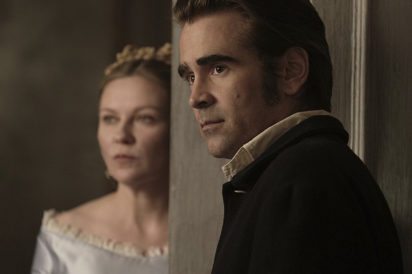 Kirsten Dunst and Colin Farrell in The Beguiled. 