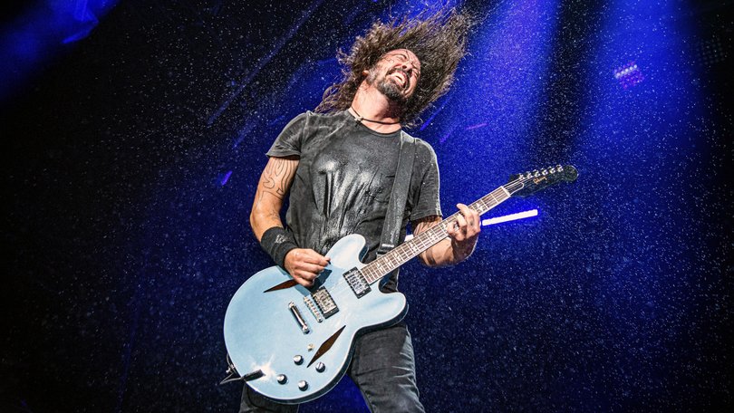 Foo Fighters frontman Dave Grohl.