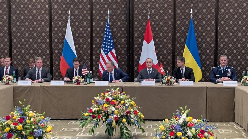 Ukrainian and Russian negotiators have concluded the ‌first of two days of US-mediated peace talks.
