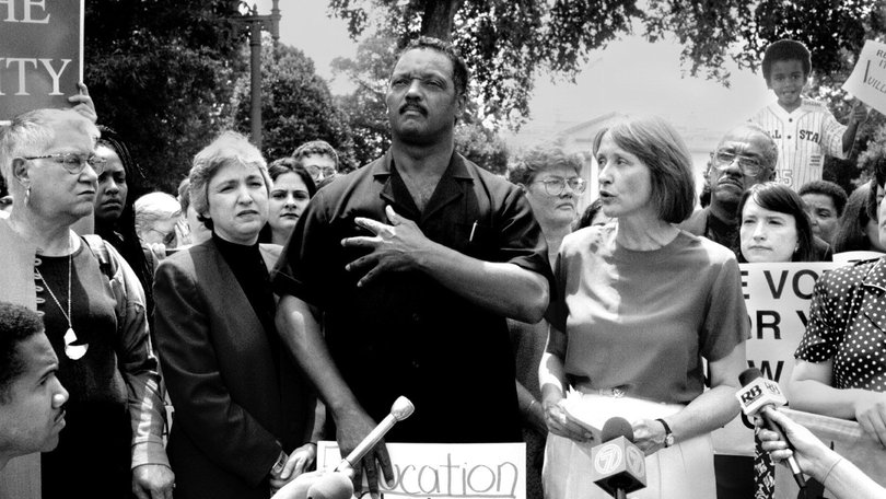 At the height of his influence Jesse Jackson was widely regarded as America’s preeminent civil rights leader. But he also had his detractors.