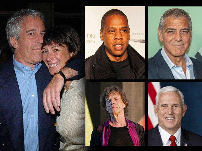 Hundred of public figures appear in the Epstein files
