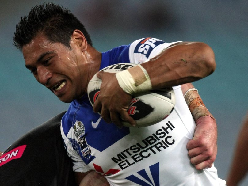 Former NRL star Matt Utai was shot twice on Tuesday morning.