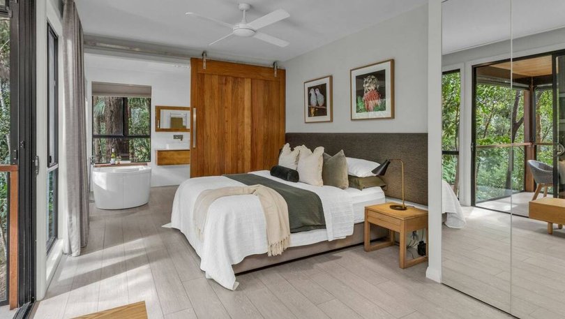 Each villas includes a unique floor plan.