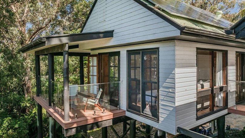 Private balconies and patios allow for a deep connection to nature.