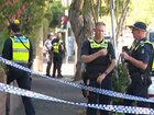 Two schools were placed into lockdown after a man with a backpack allegedly sparked a bomb scare in a Melbourne suburb.