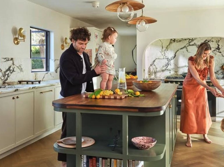 Since the tragic events, the couple have been rebuilding the home. Pic: Instagram/mandymooremm.