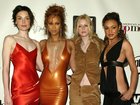 Yoanna House, Tyra Banks, Shandi Sullivan and Mercedes Scelba-Shorte (Photo by Chris Polk/FilmMagic) Christopher Polk